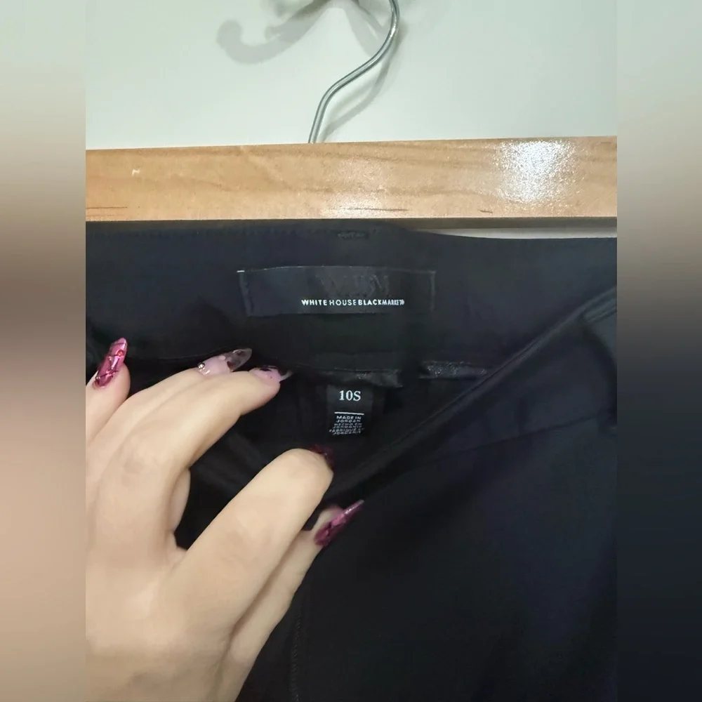 White House Black Market Women’s Slim Ankle Comfort Stretch Pants Short - Picture 2 of 3